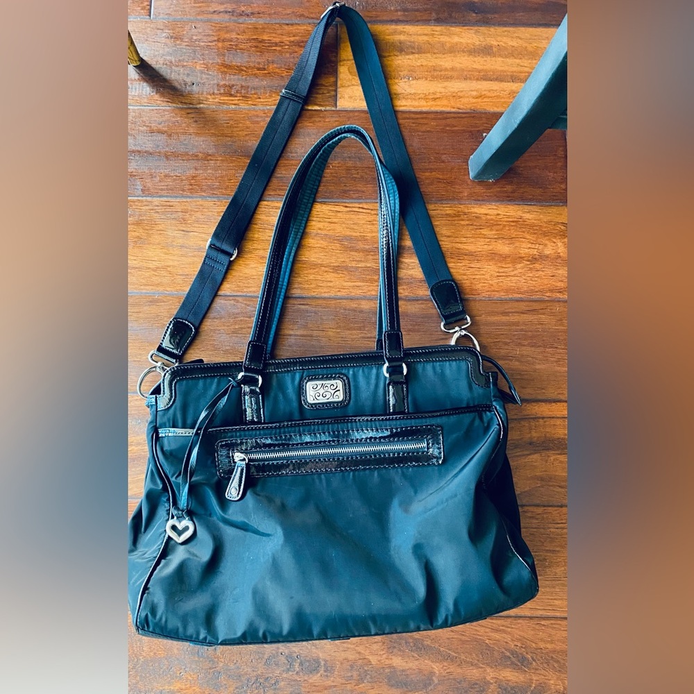 Brighton Brett Work It Tote Black Padded Laptop Bag - Picture 15 of 15